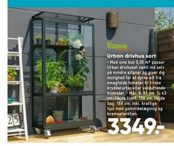 Bilka Vitavia drivhus tilbud