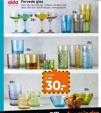 Bilka Aida glas tilbud