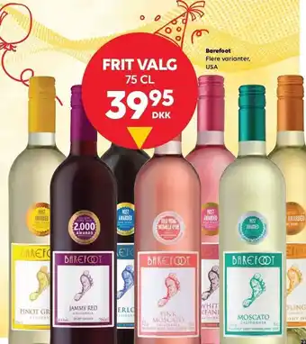 BorderShop Barefoot, flere varianter tilbud