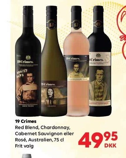 BorderShop 19 crimes, frit valg tilbud
