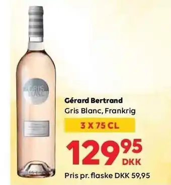 BorderShop Gérard bertrand 3x75 cl tilbud