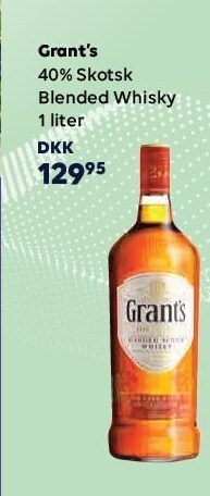 BorderShop Grant´s skotsk whiskey tilbud