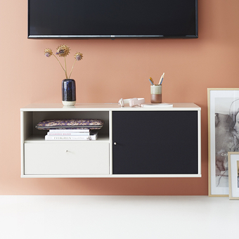 Mistral tv-bord, hvid