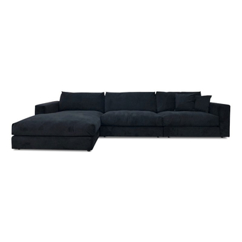 Sit´n Sleep Andretta byggesofa, sort velour tilbud