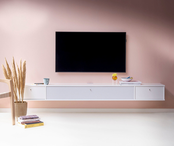 Sit´n Sleep Mistral tv-bord, hvid tilbud