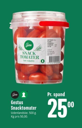 Min Købmand Gestus tomater tilbud