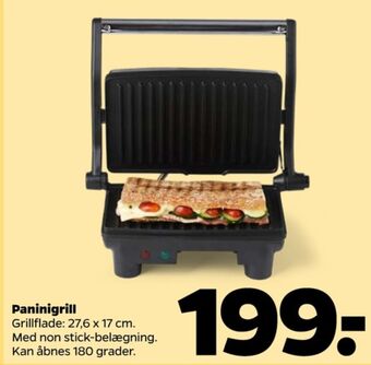 Netto Ukendt panini toaster tilbud