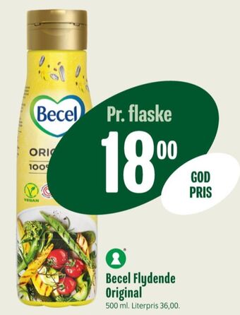 Min Købmand Becel margarine - flydende original tilbud