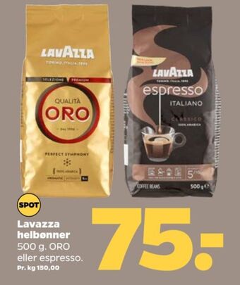 Netto Qualita oro kaffebønner tilbud
