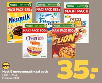 Netto Nesquik morgenmadsprodukt tilbud