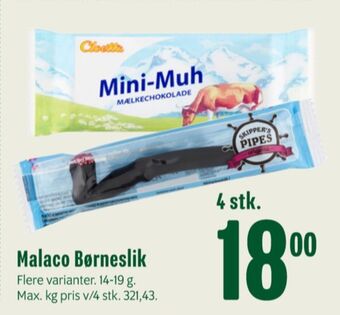 Min Købmand Mini muh chokoladebar tilbud