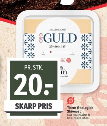 SPAR Them ost skiveost guld tilbud