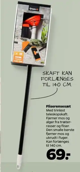 Netto Green it fliserenser tilbud