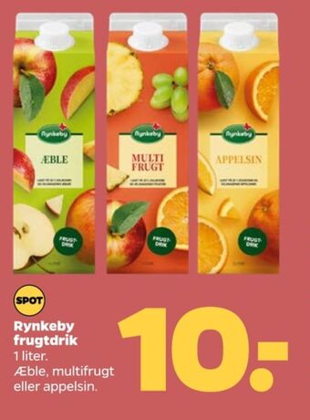 Netto Rynkeby æblejuice tilbud