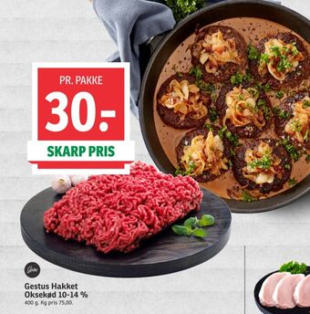 SPAR Gestus hakket oksekød tilbud