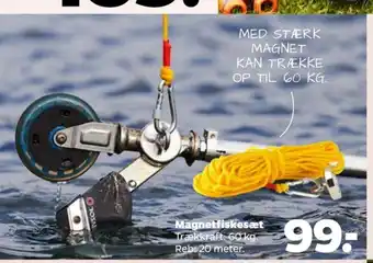 Netto Ukendt magnetfiskesæt tilbud
