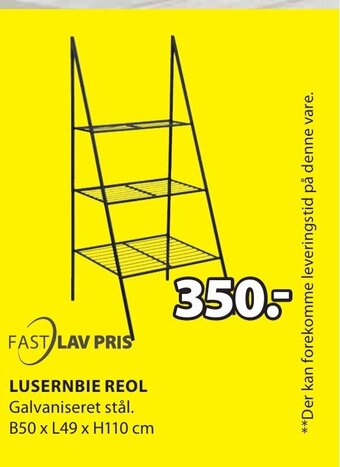 JYSK Lusernbie Reol tilbud