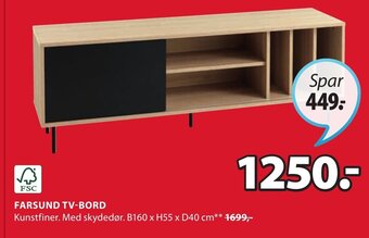 JYSK Farsund TV-Bord tilbud