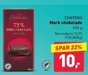 ALDI Chateau Mørk Chokolade tilbud