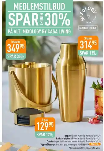 Imerco Mixology isspand tilbud