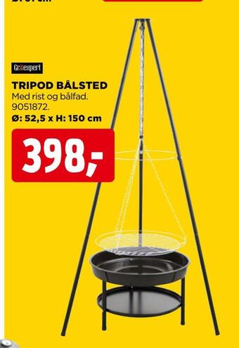 jem & fix Tripod bålsted tilbud
