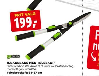 jem & fix Hækkesaks med teleskop tilbud