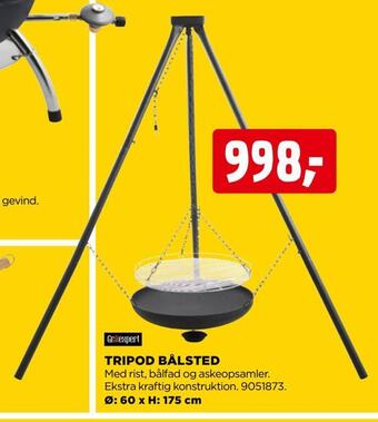 jem & fix Tripod bålsted tilbud