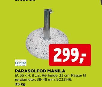 jem & fix Parasolfod manila tilbud