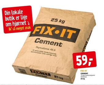 jem & fix Cement tilbud
