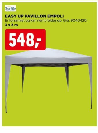 Easy up pavillon empoli