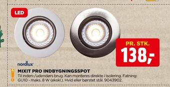 jem & fix Mixit pro indbygningsspot tilbud