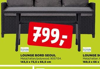jem & fix Lounge bord seoul tilbud