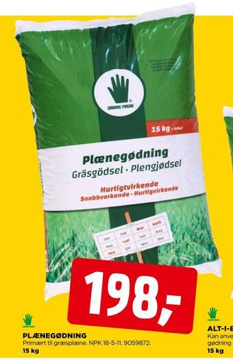 jem & fix Plænegødning tilbud
