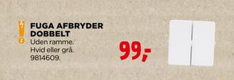 jem & fix Fuga afbryder dobbelt tilbud