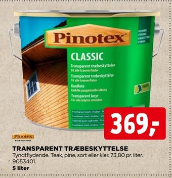 jem & fix Transparent træbeskyttelse tilbud
