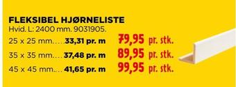 jem & fix Fleksibel hjørneliste tilbud