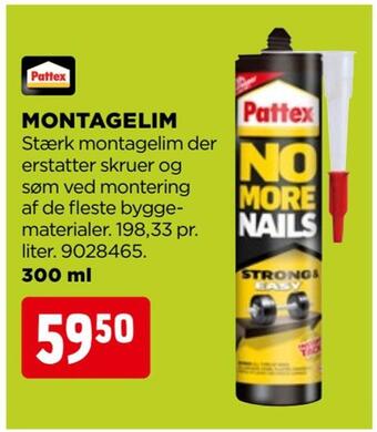 jem & fix Montagelim tilbud