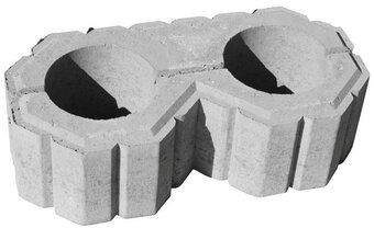 jem & fix Plantesten super 8 grå 50 x 25 x 15 cm tilbud