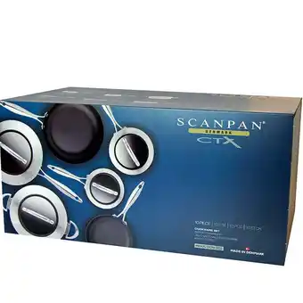 Kop & Kande Scanpan ctx grydesæt med 10 dele tilbud