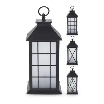 Kop & Kande Led lanterne 30 cm sort tilbud