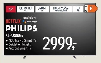 Føtex Philips smart tv tilbud