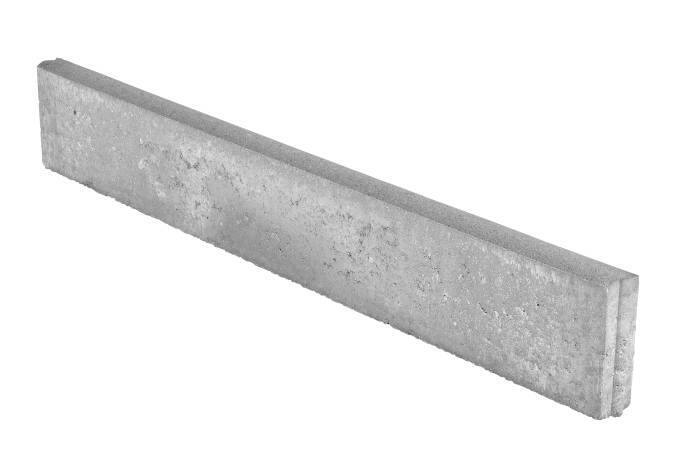 jem & fix Kantsten beton grå 5 x 15 x 100 cm tilbud