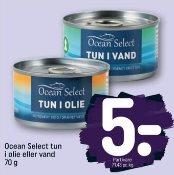 REMA 1000 Ocean select tun tilbud