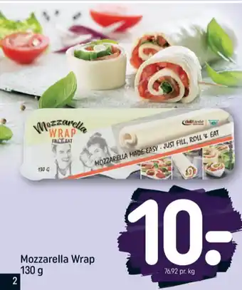 Delitaste mozzarella wrap