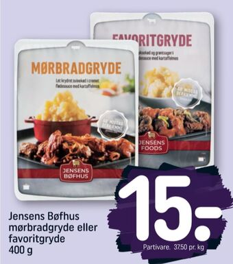 Jensens mørbradgryde
