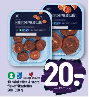 REMA 1000 Rema 1000 fiskefrikadeller tilbud