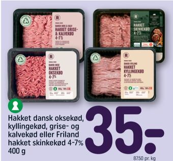 REMA 1000 Rema 1000 hakket kalv og grisekød tilbud
