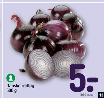 REMA 1000 Ukendt rødløg tilbud