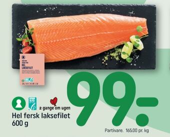 REMA 1000 Rema 1000 laksefilet tilbud