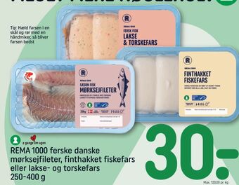 REMA 1000 Rema 1000 mørksejfilet tilbud